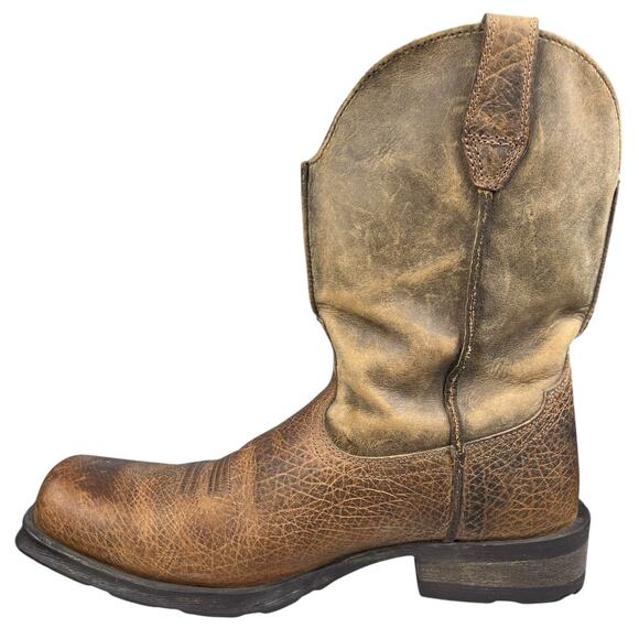 Ariat Men’s Rambler Brown Distressed Cowboy Boot Size US 10 - Picture 2 of 11